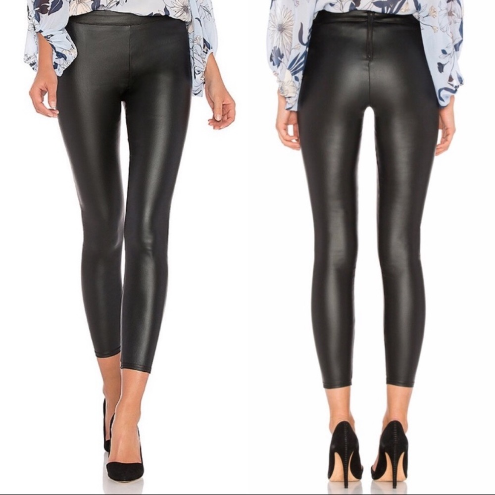 Bardot Raven Faux Leather Leggings 30